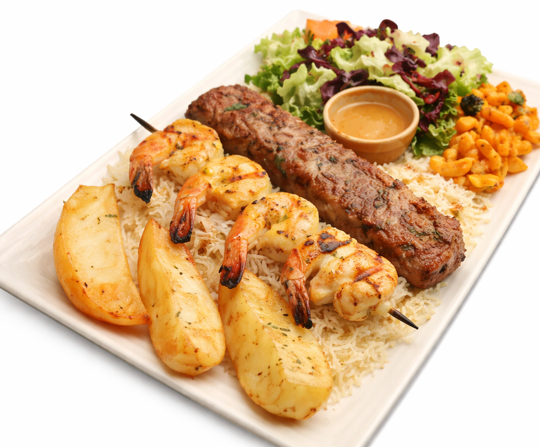 combo 3 brochettes